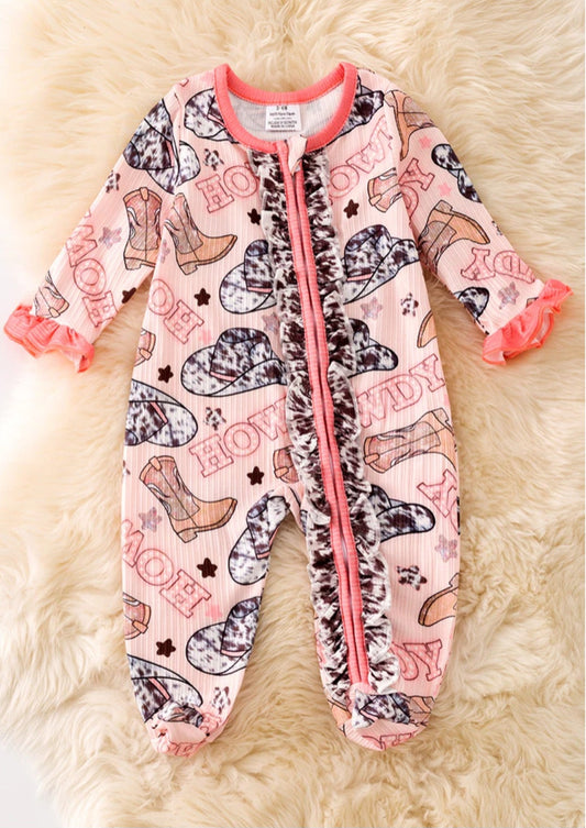 Howdy western footie